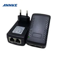 ANNKE® POE Injektor 48V 0,5A poe Netzadapter für IP-Überwachungskamera POE Pin 45 (+), 78 (-) EU Stecker erhältlich Kostenloser Versand