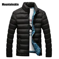 Wholesale-Mountainskin Winter Men Jacket 2017  Casual Mens Jackets And Coats Thick Parka Men Outwear 4XL Jacket Male Clothing,EDA104