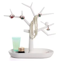 Nueva Multifunción Tree Branch Shape Jewelry Display Shelf Earring Pulsera Stand Collar Colgantes Holder Ring Display
