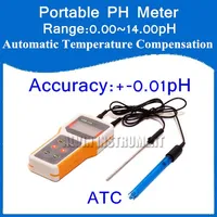 Testeur de pH-mètre portable portatif à base de micro-ordinateur portatif de vente en gros