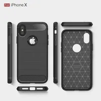 iPhonexのための無料のDHLカーボン繊維ケースiPhonexのiphone8の頑丈な耐衝撃防具のためのiphone7 7plus 6splus 5s 2017熱い販売