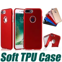 Ultra Thin Electroplate Metal Key Case Soft TPU Protective Phone Cover för iPhone X XR XS max 8 7 6S plus Samsung S8 S9 Plus not 8 9