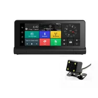 4g Mirror Car Rejestrator DVR z 1080p WiFi DashCam 7-calowy GPS Navigator Remote Monitor Smart Android 5.1 Bluetooth Dual Obiektyw