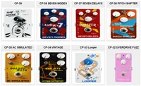 Caline CP-32 CP-33 CP-34 CP-35 CP-36 CP-37 CP-38 CP-39 Yüksek performanslı gitar efektleri Pedal-Caline serisi