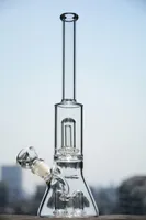 Recyklingu Recyclera Haisahs Dab Rigs Bubbler Glass Bong Straight Tube Bongs z unikalnymi 3 UFO Perc Filtry Grube Kopuła Perkolator Beaker Bongs