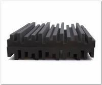 Yeni varış Siyah Renk Akustik köpük Büyük boy 50 * 50 * 5 cm Stüdyo Köpük Ses Emme Tedavisi Ses Geçirmez Köpük Duvar Panelleri