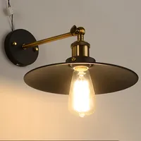 Vintage Plated Industrial Wall Lamp Retro Loft LED Wall Light Lamparas De Pared Stair Bathroom Iron Wall Sconce Abajur Luminaria