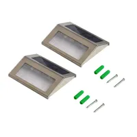 방수 LED 태양 빛 램프 태양 LED 홍수 조명 2 LED 정원 조명 야외 풍경 잔디 램프 태양 벽 램프