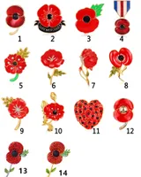 공주 케이트 브로치 로얄 영국 양귀비 레드 라인 석 크리스탈 브로치 핀 크리스탈 꽃 참신 선물 14 요청 아이템을 찾았습니다