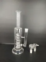 32cm tall 18mm joint glass bongs and glass pipes water pipe oil rig