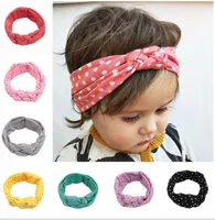 Hair Accessories headband rabbit ears Chinese knot dot fashion hair accessories baby infant Kids children YH499