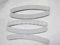 Wholesale- 10 x Grey Nail Files Sanding 180/180 Curve Banana for Nail Art Tips Manicure Free shipping(17.8*2*0.4cm)