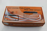 EUA US lisence Placa Car Camera Para a América IP 67 impermeável carro Camera Camera reverso DC 12V 1/4 CMOS