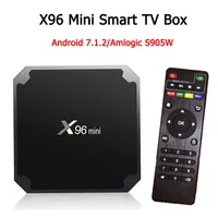 X96 MINI ANDROID 9 TV BOX 2GB 16GB AMLOGIC S905W QUAD CORE 100M LAN 2.4G WIFI 4K VP9 HDR10スマートメディアプレーヤー