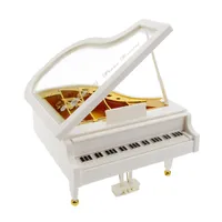 Creative Selling Maison Porneau Mini Simulation Piano Music Box Cadeau Anniversaire Artisanat Articles de mobilier créatif