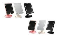 Nuovo Touch Screen da 360 gradi Touch Screen Make Up Mirror Cosmetic Folding Pocket portatile compatto con 16/22 LED Lights Makeup Tool