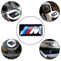 Auto Voertuig Wiel Badge M Sport 3D Embleem Sticker Decals Logo voor BMW M Serie M1 M3 M5 M6 X1 X3 X5 x 6 E36 E6 E6 Auto Styling Stickers