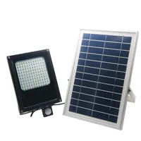 120 светодиодов 3528 SMD светодиодный солнечный свет 6 в 6 Вт панели солнечных батарей датчик движения светодиодный прожектор для крытый открытый