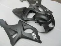 Fairing Kit för Suzuki GSXR1000 00 01 02 Matt Black Fairings Set GSXR1000 2000 2001 2002 OT01