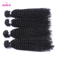 Mongolian Kinky Curly Virgin Weaves Pacotes 3 Pcs Lot Unprocessed Mongólio Cabelo Curly Wews Afro Kinky Curly Remy Human Human Extensions