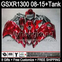 Gloss Red 8Gifts для Suzuki Hayabusa GSXR1300 2009 2009 2011 2011 14HM1 GSXR-1300 GSX R1300 GSXR 1300 2012 2013 2013 2014 2015 Faking Tark