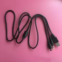 2In1 Câble de transfert de chargeur de chargeur de données USB pour Sony PSP 1000 2000 3000 Slim à PC DT Livraison gratuite