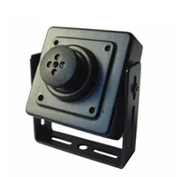 600TVL düğme lens Mini Kamera, 1/3 '' renkli cmos 600tvl mini güvenlik kamera, vida pinhole lens, ses ile.