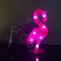 Hot Sale Creative Small Night Light 3 W LED The Flamingo Animal Model, zoals Indoor decoratief voor kinderen