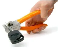 الأصلي lishi مفتاح القاطع قفال سيارة مفتاح القاطع أداة السيارات مفتاح آلة قطع الأقفال أداة قطع مفاتيح مسطحة مباشرة