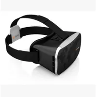3D Vr Виртуальная реальность Vr очки натуральная кожа маска для глаз смарт шлем стерео игры кино коробки подходит для смартфонов до 6.0 дюймов DHL
