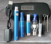 4in1 기화기 시동 키트 EVOD MT3 분무기 유리 글로브 왁스 돔 건조 허브 CE3 카트리지 오일 4 in 1 Vape Pen Kit