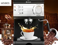 ドンリム家庭用エスプレッソコーヒーマシン半自動イットリアン高圧ポンプストリームCafeメーカー20bar 1.5Lミルクフォーム110-220-240V