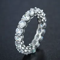 2017 nueva joyería fina caliente Fit Pandora Auténtico 925 cristales de plata esterlina de Swarovski anillo de cumpleaños de 12 meses de las mujeres