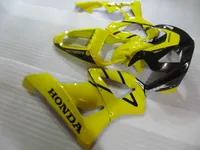 Injeção moldado ABS kit de carenagem de plástico para Honda CBR900RR 00 01 carenagem preto amarelo carenagem CBR929RR 2000 2001 OT28