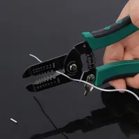 Wire Stripper Multifunctional Automatic Cable Stripping Pliers Cutter Hand Tools for Cutting Electric Wire 6&quot;/7&quot;