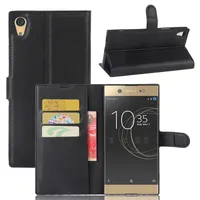 Flip Wallet Case para Sony Xperia XA1 Ultra TPU Funda de cuero para Sony XA1 Ultra funda para libro con cardslot 2017 nuevo