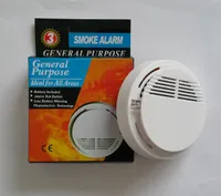 Bezprzewodowy system detektora dymu z zasobionym baterią 9V Stabilny czujnik alarmu pożarowego nadaje się do wykrywania bezpieczeństwa domu
