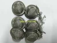 100PCS / LOT FAST SHIPPING Stainless Steel Tea Pot Infuser Sphere Mesh Ball 4,5cm / 5,5cm / 7cm