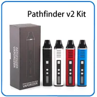 Pathfinder V-2 Dry Herb Vaporizzatore a base di erbe Kit starter kit hebe sigaretta elettronica 2200mah vapore 510 Discussione DHL