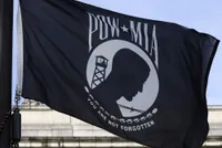 3x5ft Pow-Mia Flag-Canvas Header och Double Stitched -Du är inte glömda krigsfången med mässingsgrommets