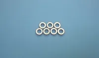 Piezoelectric Ring Crystal 10*5*2-PZT4-C Piezo Chips Ultrasonic Ceramic Rings for Ultrasonic Cleaning Transducer PZT Crystal