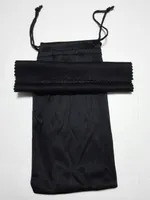 Sunglasse черная салфетка для чистки мягких очков сумка для очков женские и мужские солнцезащитные очки + ткань бесплатная доставка