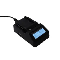 Freeshipping 100-240V LCD Battery Charger For Sony NP-F970 Series Camera Battery Charger