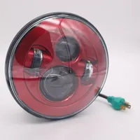 HOT vente 7" LED phare pour Harley Davidson Projecteur LED Daymaker HID Ampoule LED Jeeps Wrangler Lampe frontale