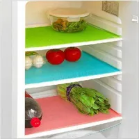 Novo Anti-Bacterial Cuttable Frigerator Mat Freezer Pad útil para cozinha 12pcs / lote