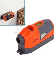 Laser Level Guided Leveler with Built-in Level Bubbles and Reusable Adhesive