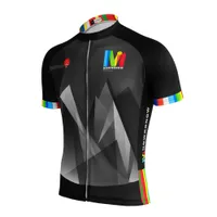 Personalizzato NEW Hot 2018 Black Ray light JIASHUO mountain road RACING Team Bike Pro Cycling Jersey / Camicie Top Abbigliamento Respirazione Aria