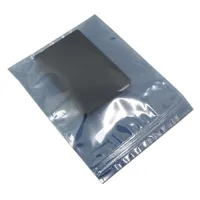 15*20cm Anti-Static Shielding 100Pcs/ Lot ESD Antistatic Package Ziplock Storage Bag Resealable Poly Self Seal Packing Pouch