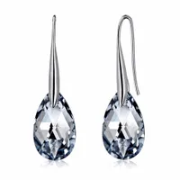 NEW SALE 925 Sterling silver 100% Original Crystals From Swarovski Bella Mini Piercing Earrings Fashion Stud Earrings