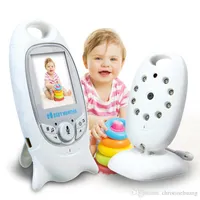 2.4Ghz Wireless 2.0" Baby Monitor Night Vision Vedio Camera Temperature Intercom